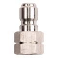 QC PLUG 3/8" FNPT STAINLESS STEEL