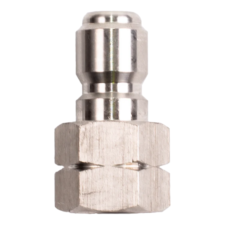QC PLUG 3/8" FNPT STAINLESS STEEL