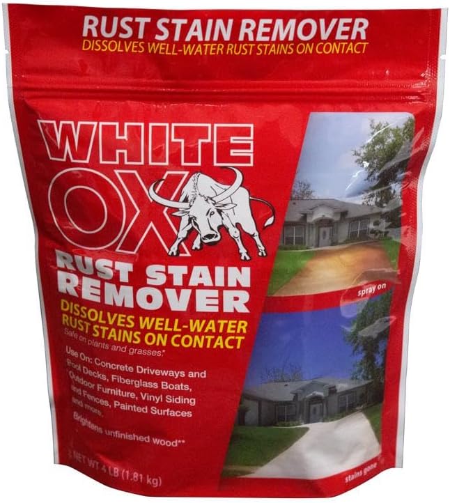 WHITE OX RUST STAIN REMOVER (4 LB)