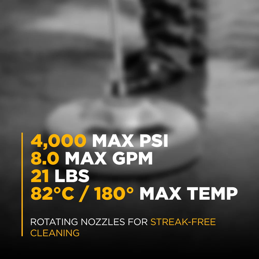 16" BE Whirl-A-Way Surface Cleaner