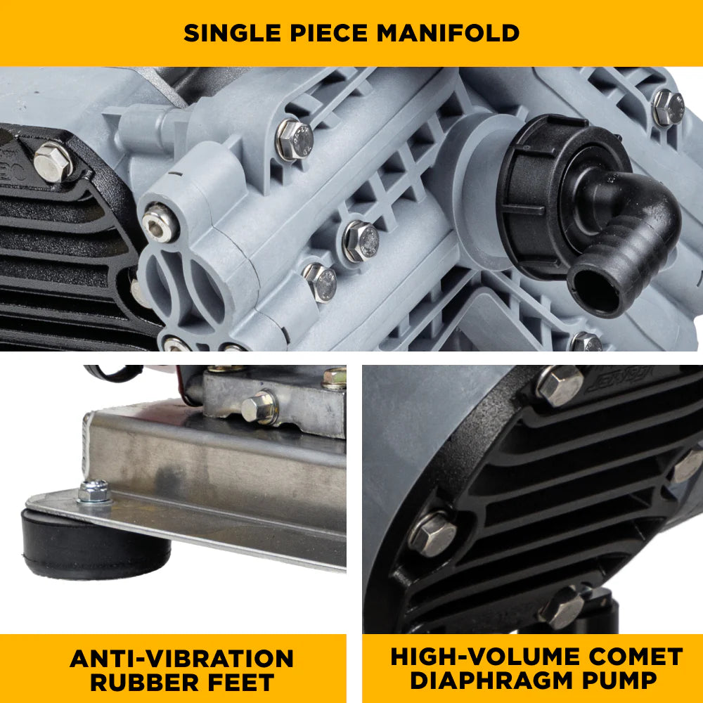 11.0 GPM - 300 PSI Gas Soft Wash Unit - SW1165HEC2 ELECTRIC START