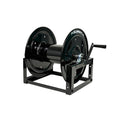 Summit 12 Inch Black Powder Coated Steel Full Frame Manual Hose Reel