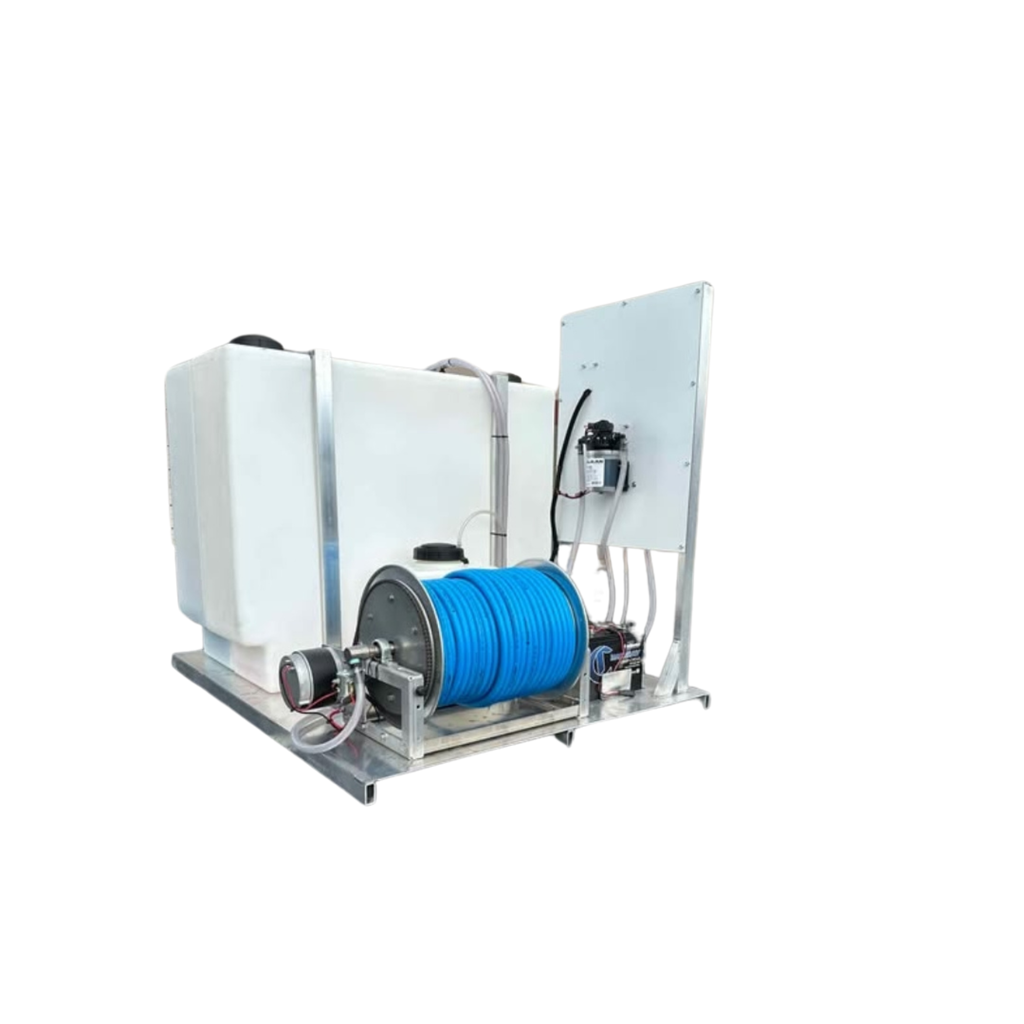 Softwash Skid System – Complete Aluminum Build | 7 GPM Delavan Pump
