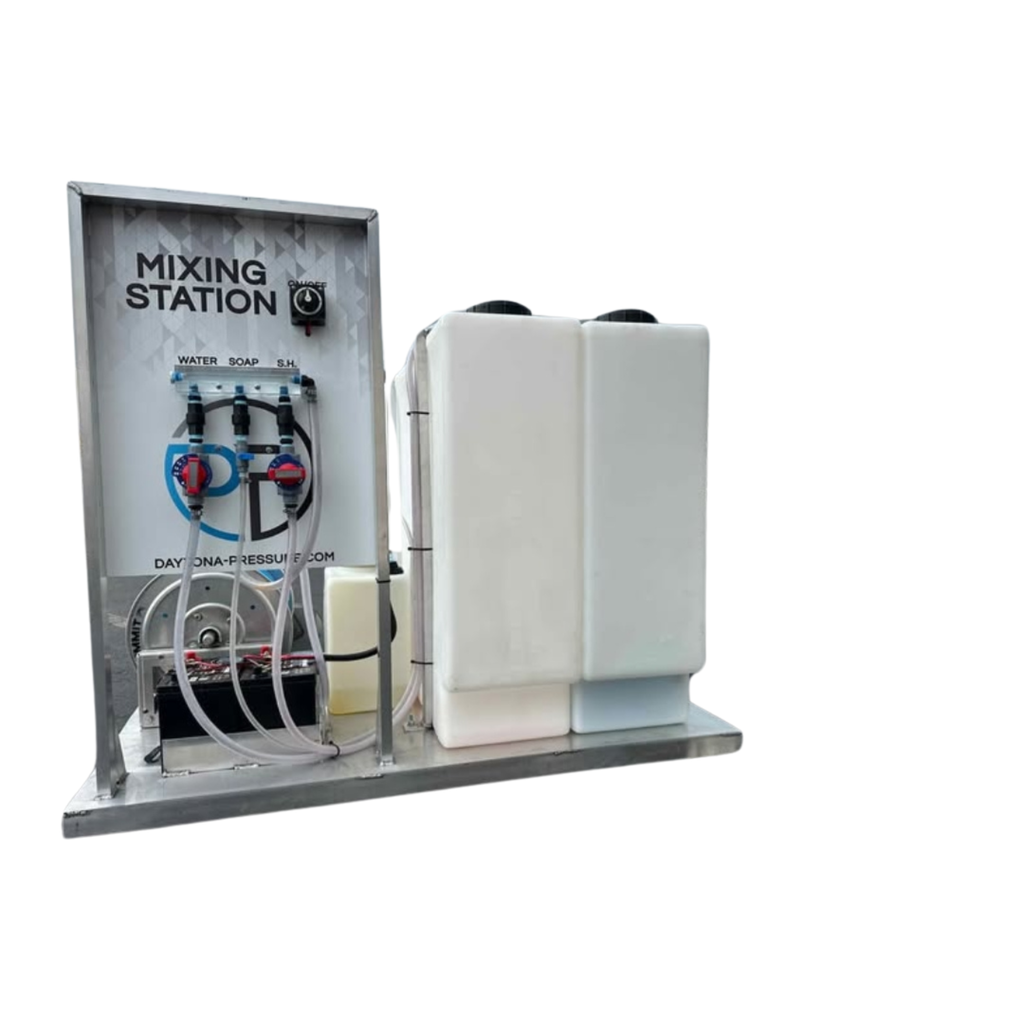 Softwash Skid System – Complete Aluminum Build | 7 GPM Delavan Pump