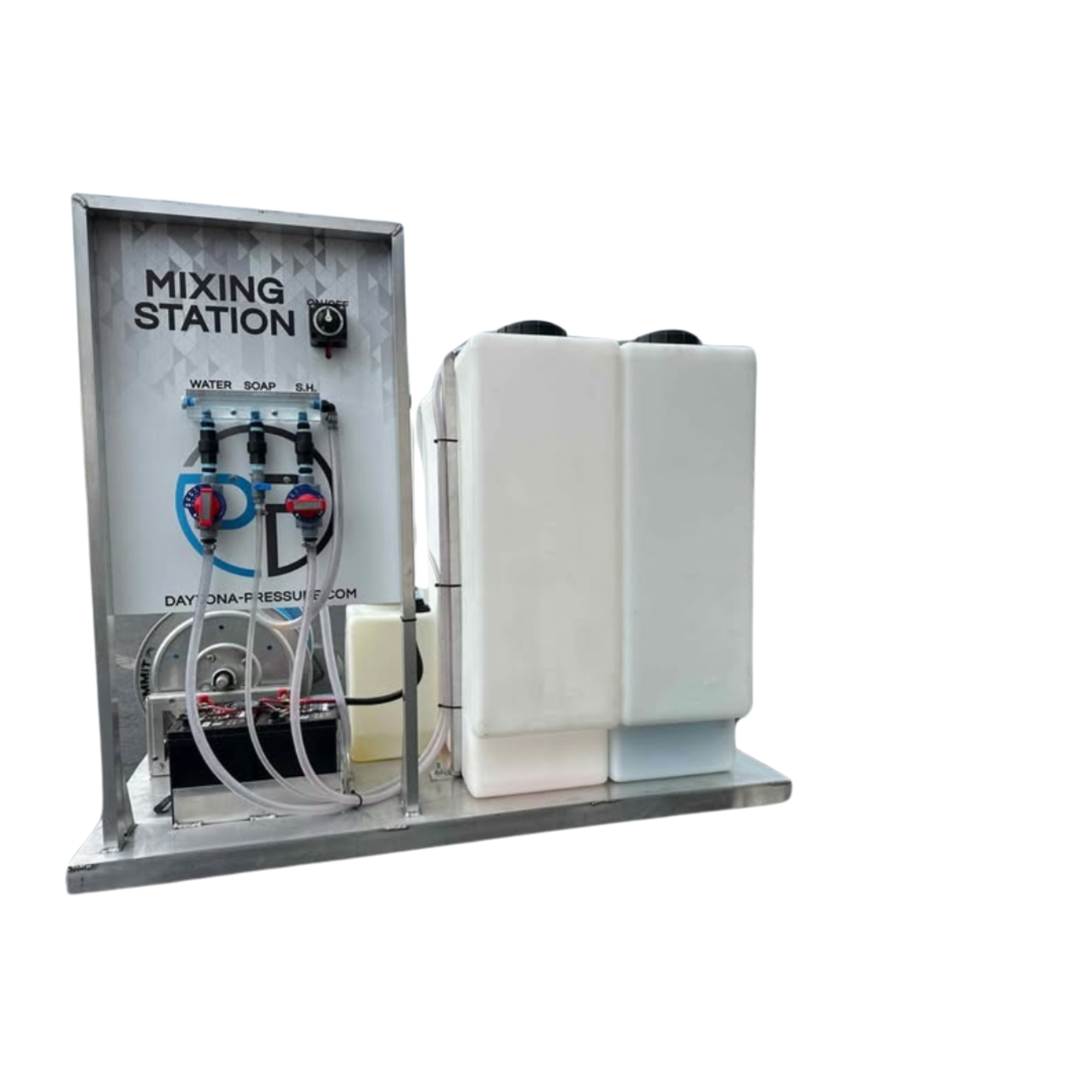 Softwash Skid System – Complete Aluminum Build | 7 GPM Delavan Pump