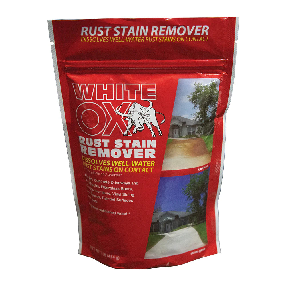 WHITE OX RUST STAIN REMOVER (1 LB)