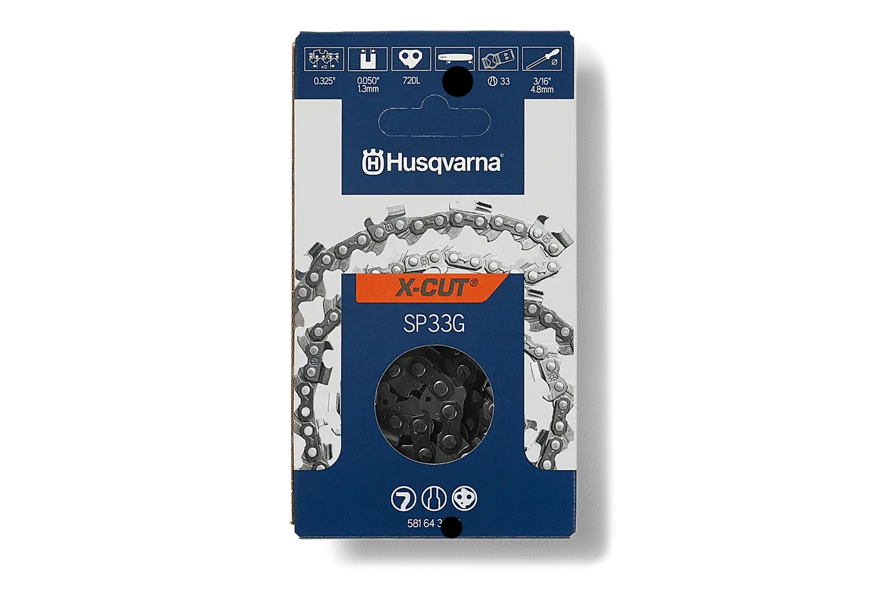 18" Chainsaw Chains X-CUT SP33G, .325" pitch, .050 gauge